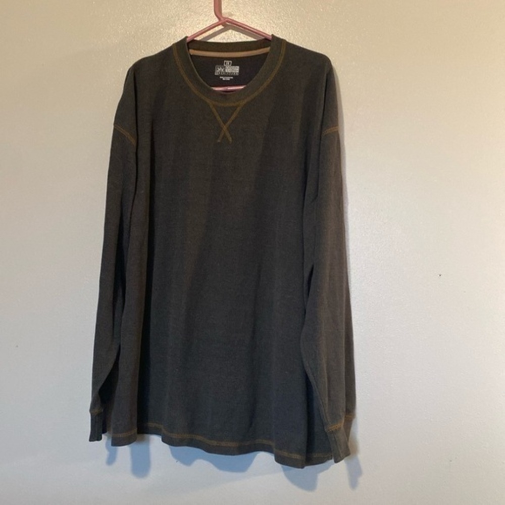 Canyon Guide Outfitters long sleeve thermal detailed hem long sleeve shirt 2x
